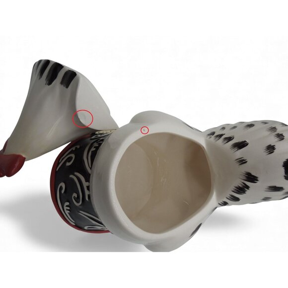 TOSCANA Adamo Ceramic Rooster Cookie Jar Italy Rustic Farmhouse 10" - As Is - Picture 10 of 15